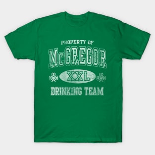 McGregor Irish Drinking Team St Patrick's Day T-Shirt